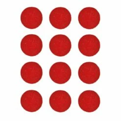 Clown Neus Rood Schuim (12 Stuks)