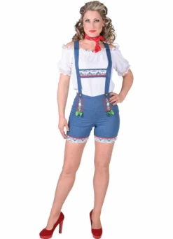 Tiroler Short Jeans