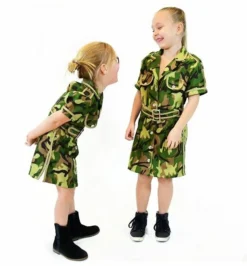 Leger Camouflage Meisje