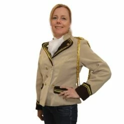 Officiersjas Vrouw Creme