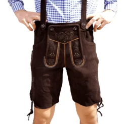 Lederhose DeLuxe Licht Bruin