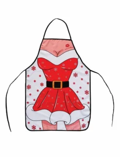 Schort Kerstvrouw
