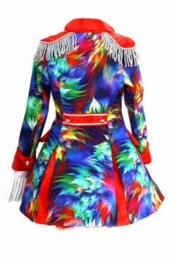 Dames Jas Luxe Woosh Lang -FeestKledij Winkel 15665 woosh lang 2