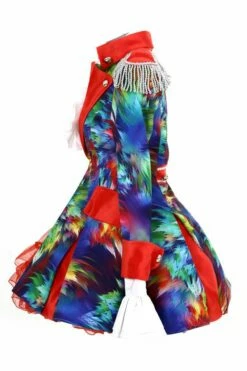 Dames Jas Luxe Woosh Lang -FeestKledij Winkel 15665 woosh lang 3