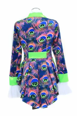 Dames Jas Luxe Pauw -FeestKledij Winkel 15676 pauw deluxe 2