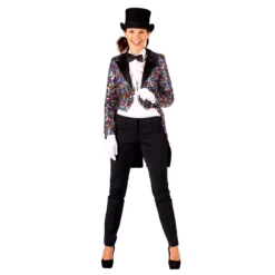 Dames Slipjas Multicolor Glitter