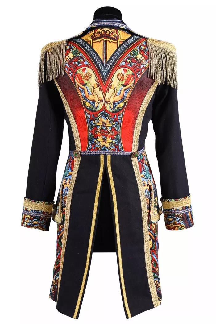 Dames Jas DeLuxe Amok Zwart-Mix Kleuren 2 Dames Jas DeLuxe Amok Zwart-Mix Kleuren - Afbeelding 2