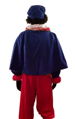 Pieten Kostuum Heren Blauw/rood
