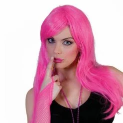 078. Pruik Diva Roze