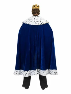 Koningscape Blauw -FeestKledij Winkel 610143 2