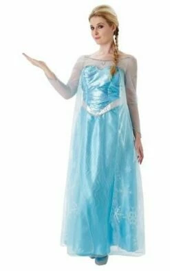 Elsa Frozen™ Jurk Volwassenen