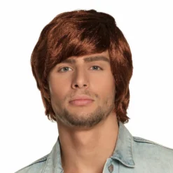 133. Pruik Bruin Bob
