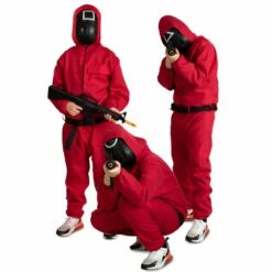 Squid Game Rode Overal Kids