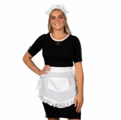 Schort En Hoofdband Serveerster