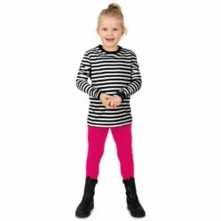 Dorus Shirt Zwart/Wit Kinderen