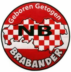 Strijkapplicatie Nr. 915 Rugembleem Brabant