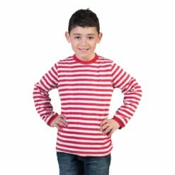 Dorus Shirt Rood/Wit Kinderen