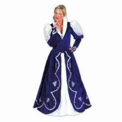 Prinses Carnaval Victoria Blauw