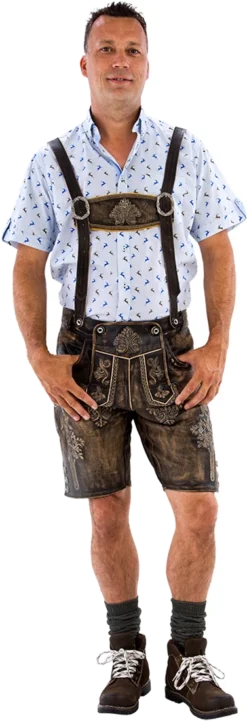 Lederhose Bruin Vintage