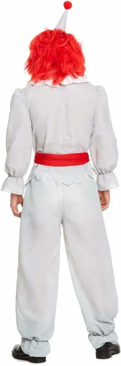 Nieuwe Producten -FeestKledij Winkel herenkostuum horror clown grijs rood 2