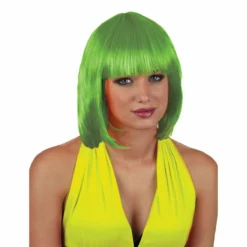 033. Pruik Sexy Holly Lime Groen
