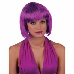 031. Pruik Sexy Holly Paars