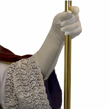 Handschoenen Wit 40cm Maat S