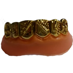 Gebitje Met Gouden Tanden