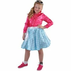 Rock'n Roll Rok Blauw