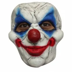 Masker Halloween Clown Met Blauwe Ogen