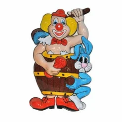 Wanddeco Clown Regenton