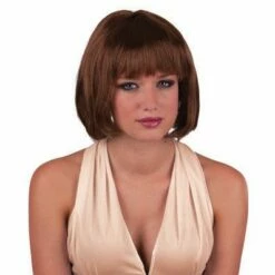 025. Pruik Sexy Holly Bruin