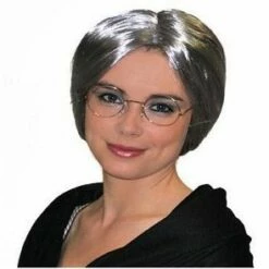 037. Pruik Oma Met Knot