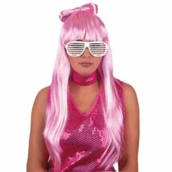080. Pruik LadyX Roze