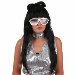 081. Pruik LadyX Zwart