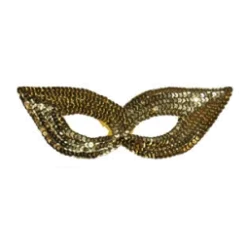 Venetiaans Oogmasker Goud Pailletten