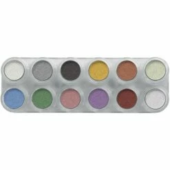 Grimas Eyeshadow Rouge Pearl 12 Palette P1