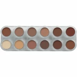 Grimas Eyeshadow Rouge 12 Palette RZ