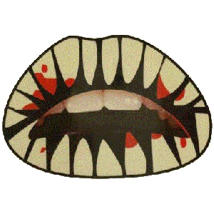 Lip Stikker Tanden 1 Lip Stikker Tanden