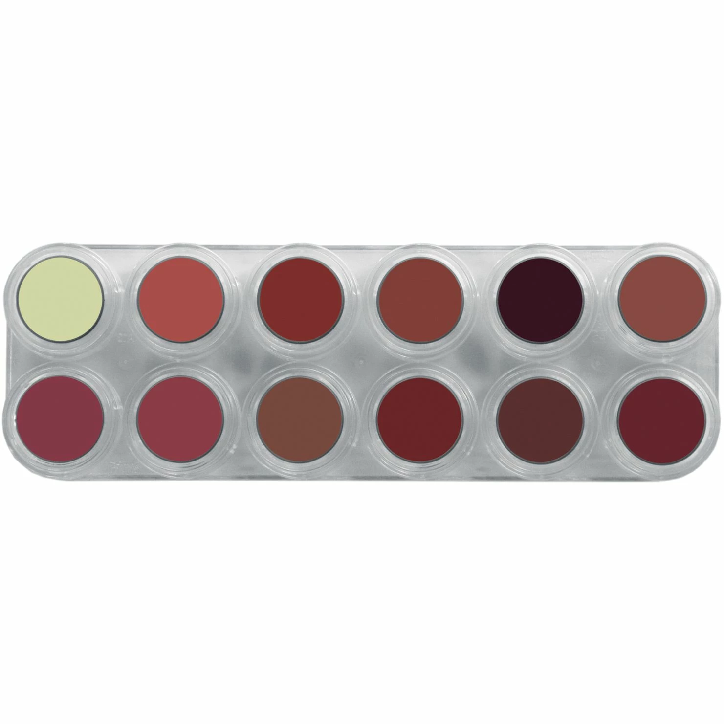 Grimas Lipstick Palette 12LB 1 Grimas Lipstick Palette 12LB