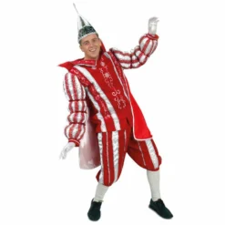 Prins Carnaval Deluxe Rood/Wit
