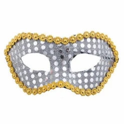 Venetiaanse Masker Zilver