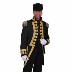 Heren Jas Nelson Deluxe Zwart