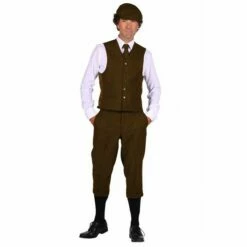 Kniebroek Peaky Blinders Bruin