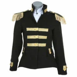 Dames Jas Black Women Deluxe Zwart