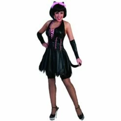 Kat Jurkje Zwart/Roze