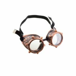 Steampunk Bril Brons