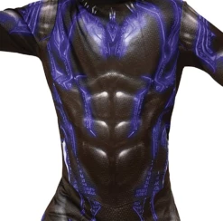 Avengers Black Panther™ Zwart/Blauw Kids -FeestKledij Winkel t22